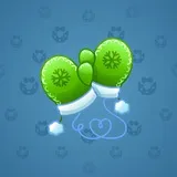 Snow Mittens #25470