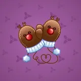 Snow Mittens #25474
