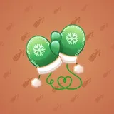 Snow Mittens #25502