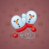 Snow Mittens #25513