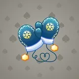 Snow Mittens #25538