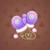 Snow Mittens #25576
