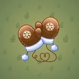 Snow Mittens #25601