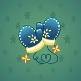 Snow Mittens #25609