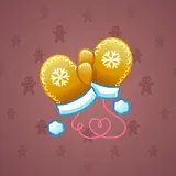 Snow Mittens #25625