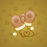 Snow Mittens #25681