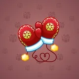 Snow Mittens #25686