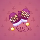 Snow Mittens #25702