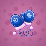 Snow Mittens #25703