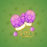 Snow Mittens #25715