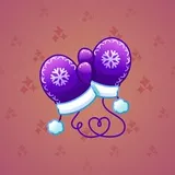 Snow Mittens #25727