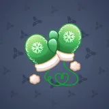 Snow Mittens #25739