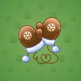 Snow Mittens #25747