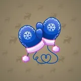 Snow Mittens #25781