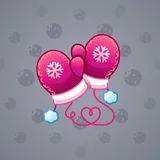 Snow Mittens #25792