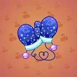 Snow Mittens #25829