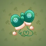 Snow Mittens #25839