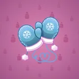 Snow Mittens #25845