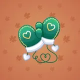Snow Mittens #25848