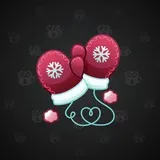 Snow Mittens #25865