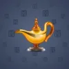Genie Lamp #1077