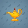 Genie Lamp #1418