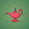 Genie Lamp #1708