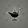 Genie Lamp #1843