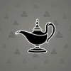 Genie Lamp #2036