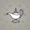 Genie Lamp #2317