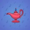 Genie Lamp #2422