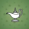 Genie Lamp #2515