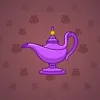 Genie Lamp #2529