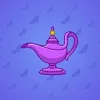 Genie Lamp #2563
