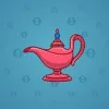 Genie Lamp #2593