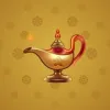 Genie Lamp #2618