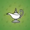 Genie Lamp #2619