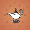 Genie Lamp #2666