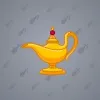 Genie Lamp #2734