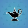 Genie Lamp #2736