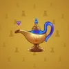Genie Lamp #2809