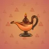 Genie Lamp #2854
