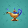Genie Lamp #2895