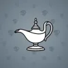 Genie Lamp #3075