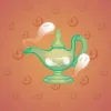 Genie Lamp #3138