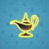 Genie Lamp #3163
