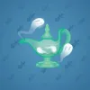 Genie Lamp #3183