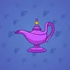 Genie Lamp #3192