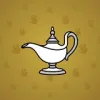 Genie Lamp #3198
