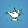 Genie Lamp #3206